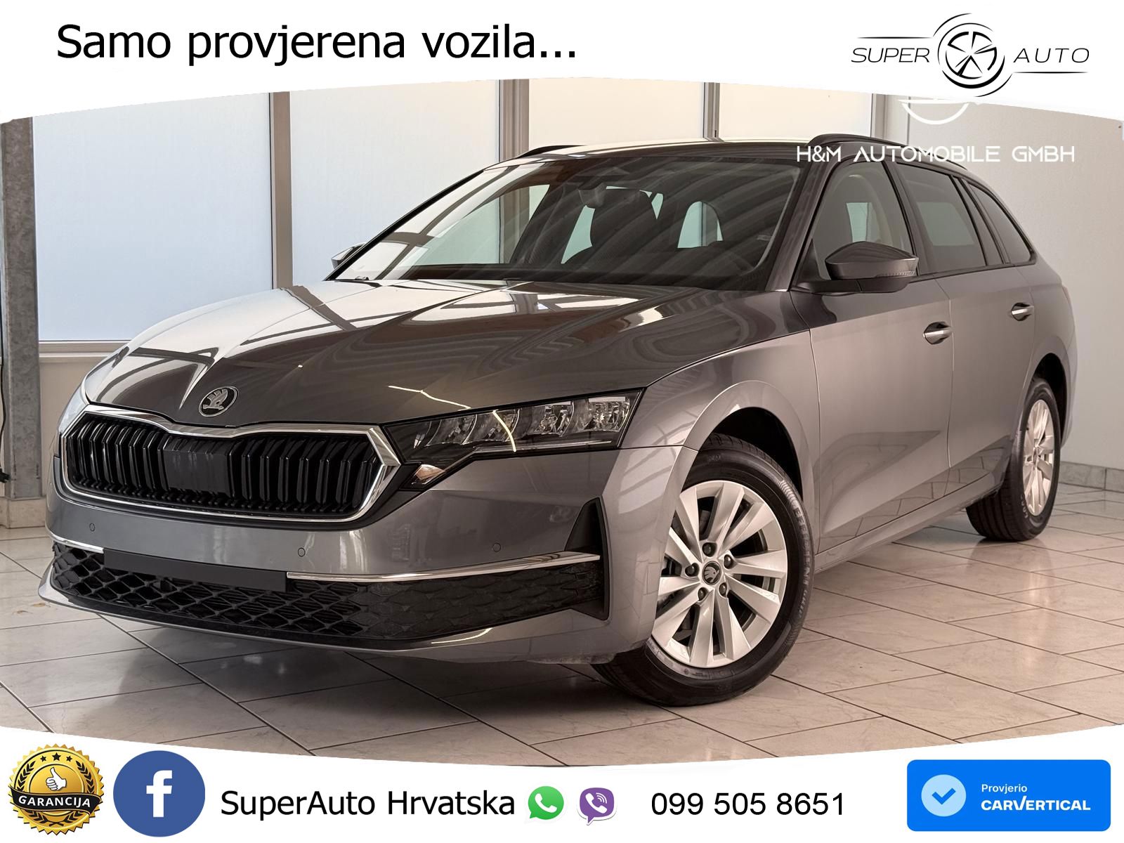 Škoda Octavia Combi 2.0 TDI (150 KS) DSG Selection LED+GR SJED+ACC