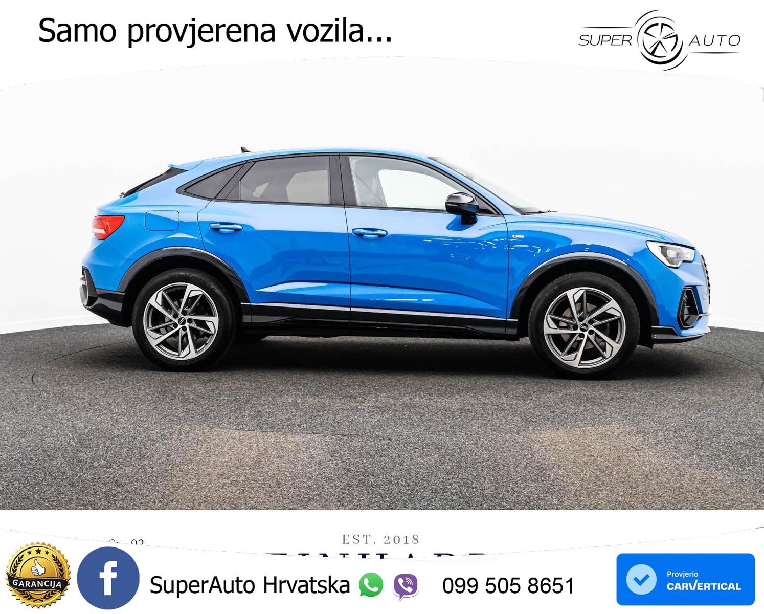 Audi Q3 II Sportback 35 TFSI (150 KS) S tronic 2x S line LED+GR SJED+ACC