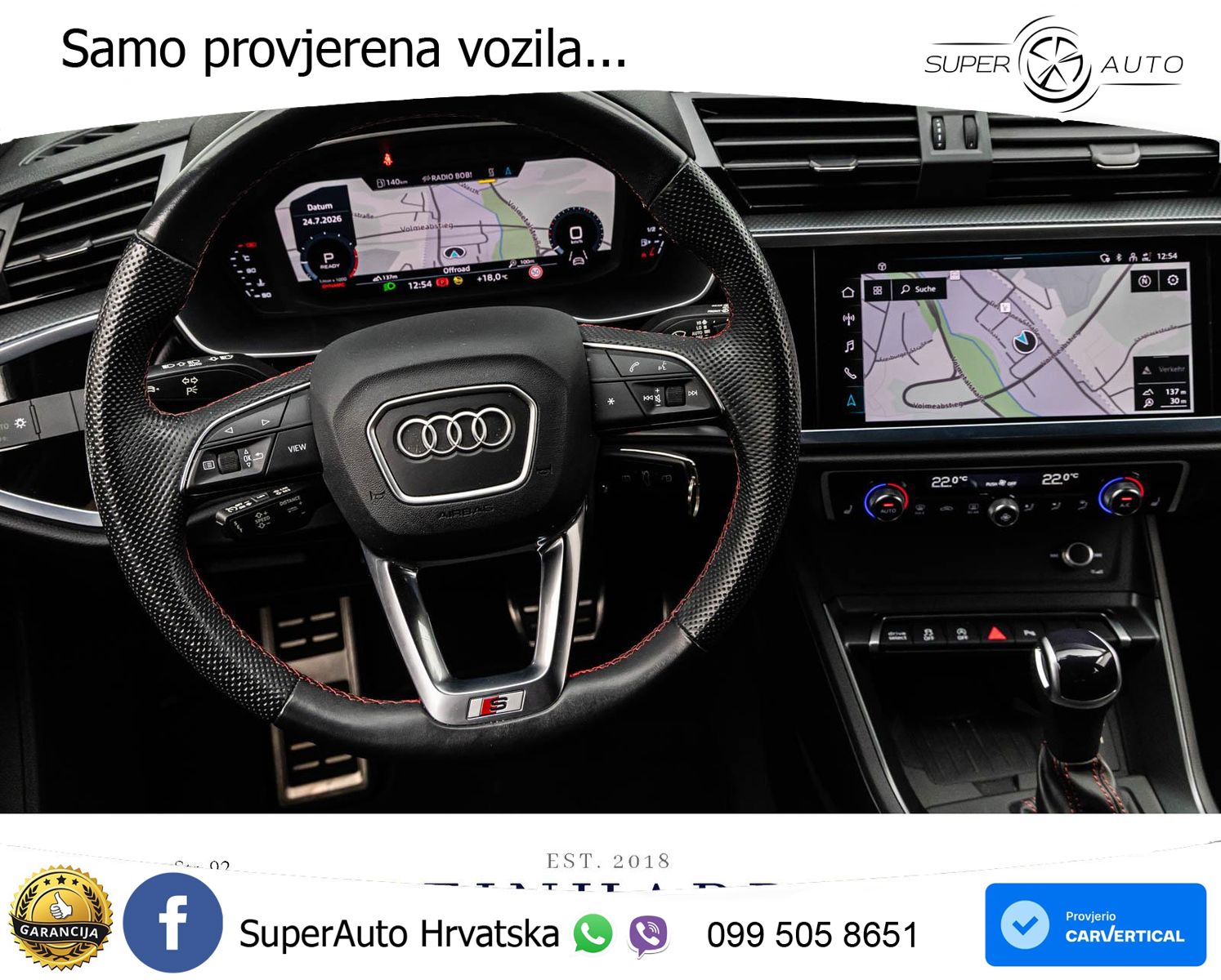 Audi Q3 II Sportback 35 TFSI (150 KS) S tronic 2x S line LED+GR SJED+ACC