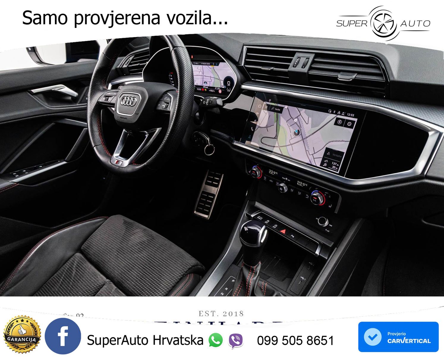 Audi Q3 II Sportback 35 TFSI (150 KS) S tronic 2x S line LED+GR SJED+ACC
