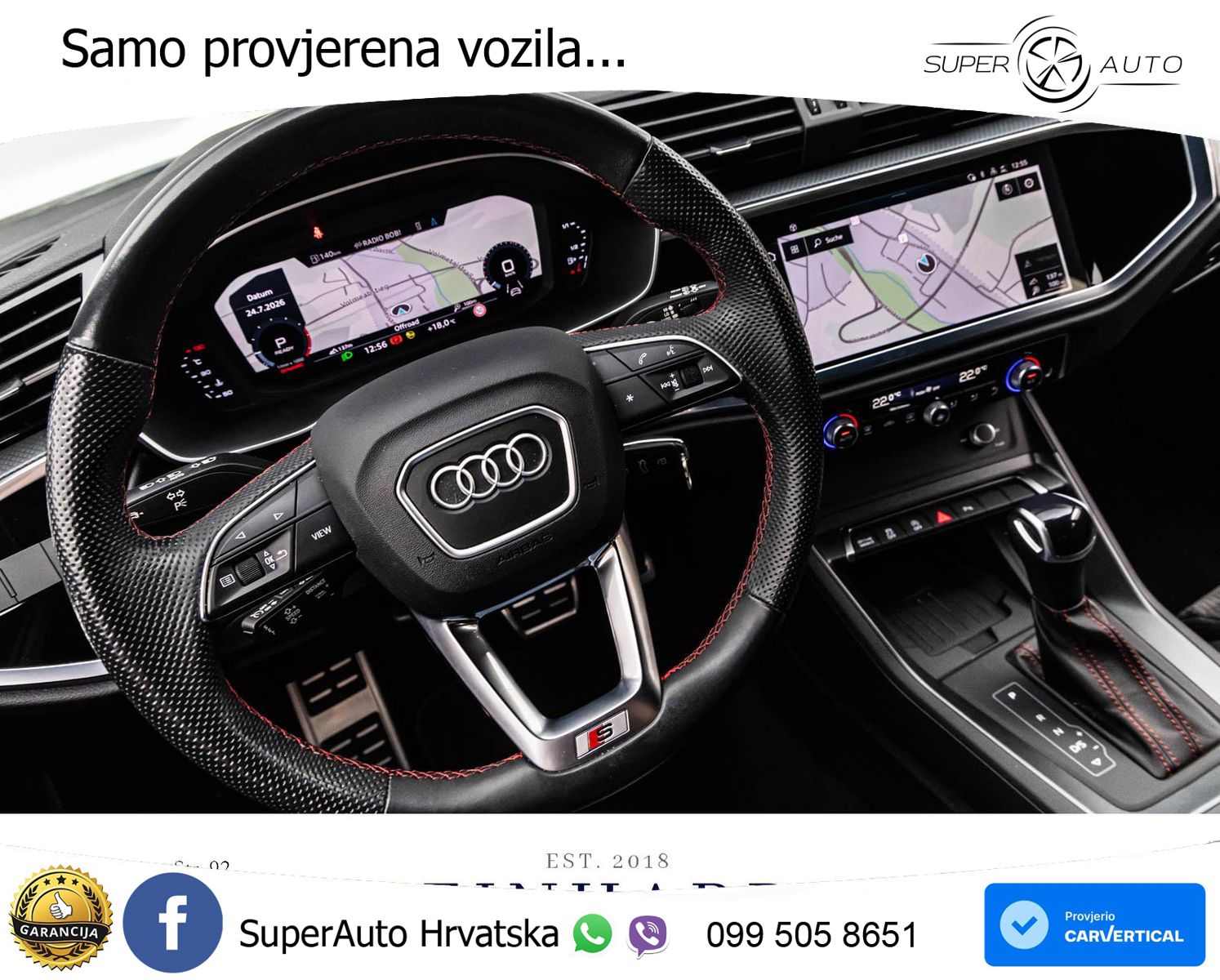 Audi Q3 II Sportback 35 TFSI (150 KS) S tronic 2x S line LED+GR SJED+ACC