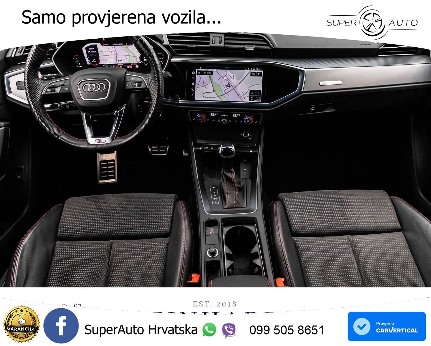 Audi Q3 II Sportback 35 TFSI (150 KS) S tronic 2x S line LED+GR SJED+ACC