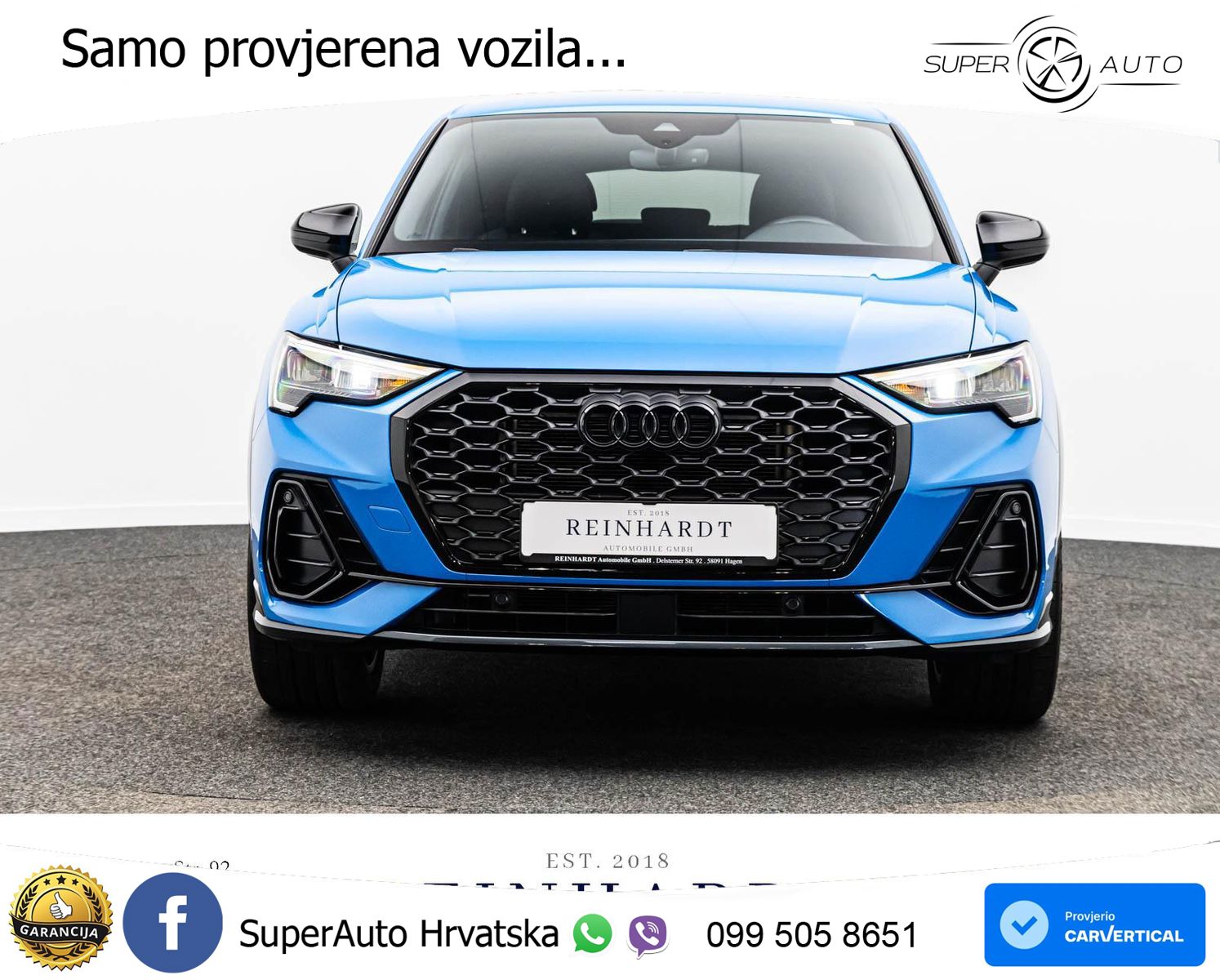 Audi Q3 II Sportback 35 TFSI (150 KS) S tronic 2x S line LED+GR SJED+ACC
