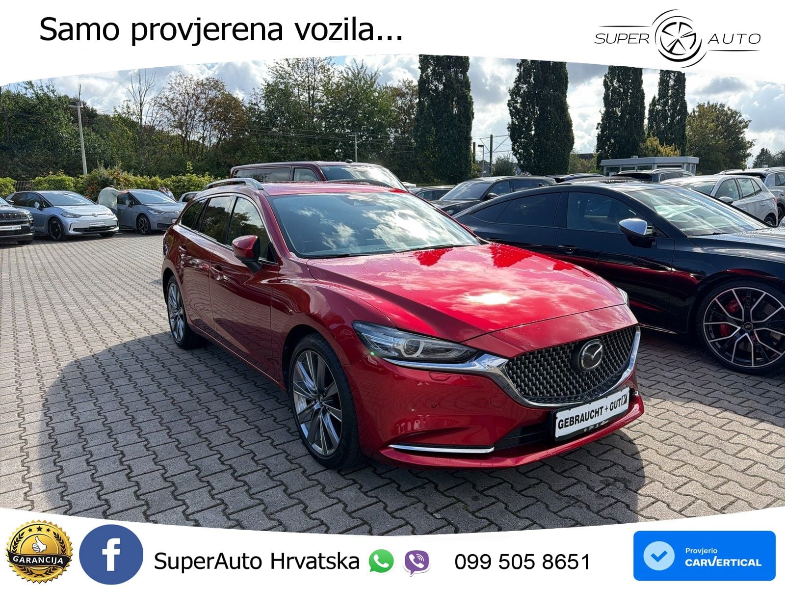 Mazda 6 Sport Combi 2.5 SKYACTIV-G (194 KS) SKYACTIV-Drive MATRIX+GR SJED+KAM