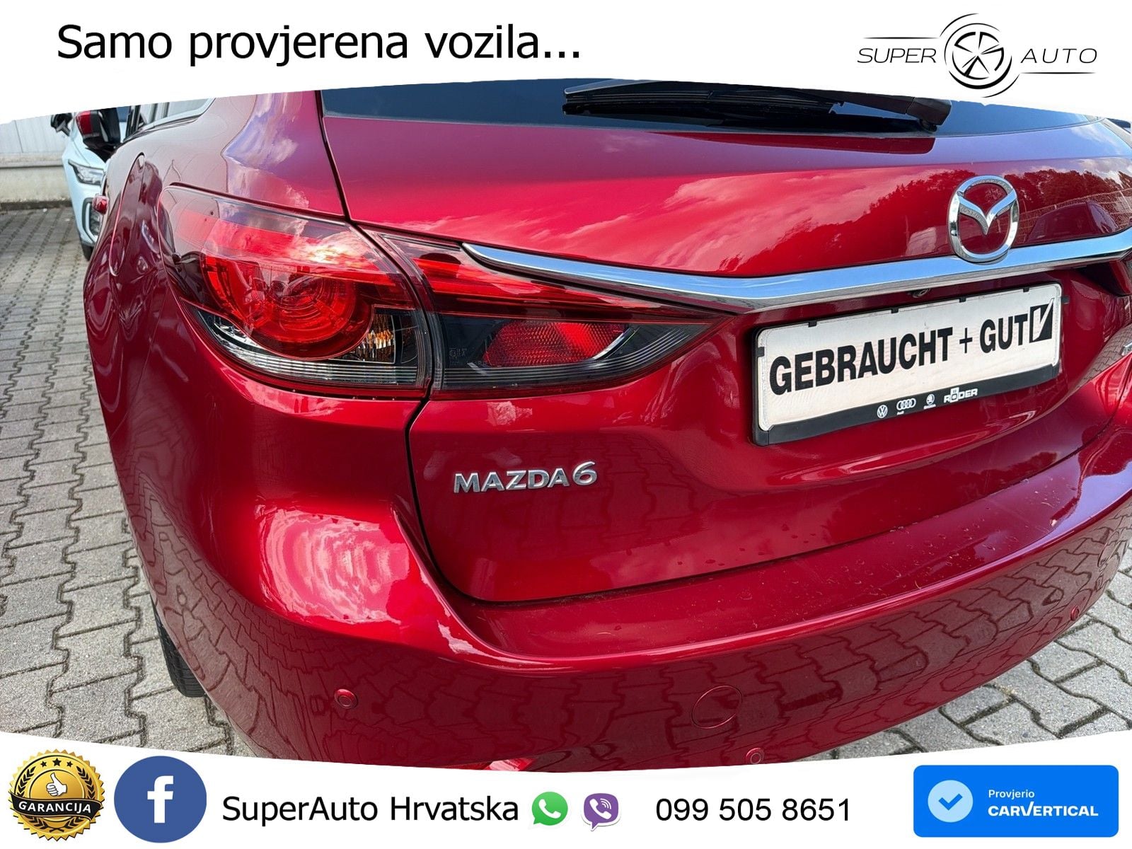 Mazda 6 Sport Combi 2.5 SKYACTIV-G (194 KS) SKYACTIV-Drive MATRIX+GR SJED+KAM