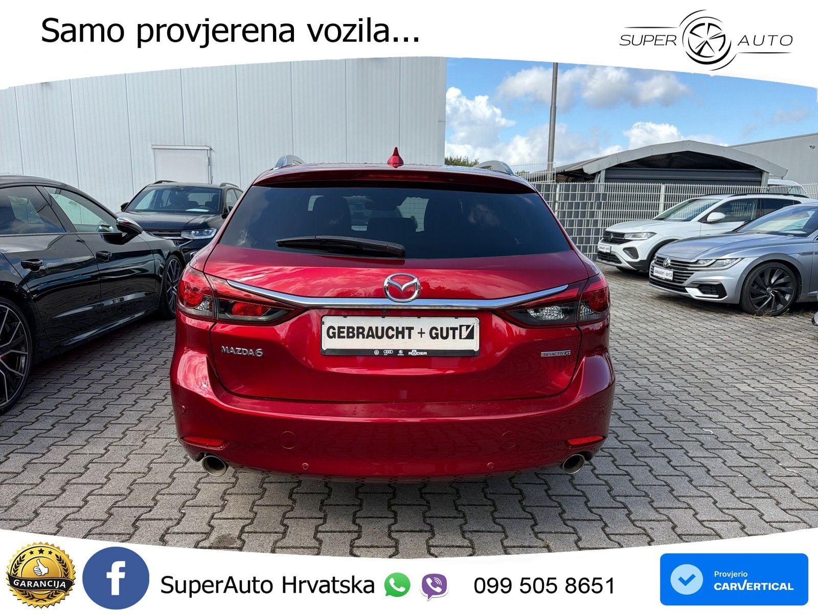 Mazda 6 Sport Combi 2.5 SKYACTIV-G (194 KS) SKYACTIV-Drive MATRIX+GR SJED+KAM