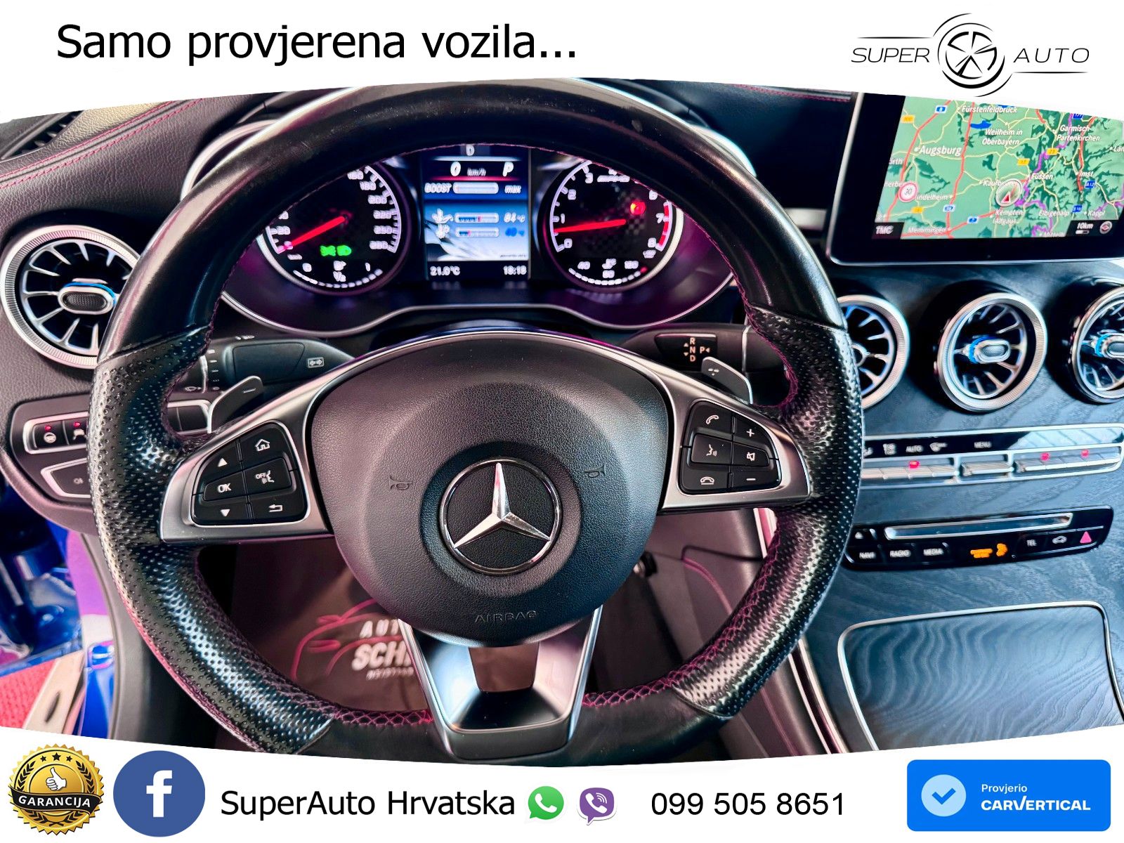Mercedes GLC Coupe AMG 43 (367 KS) 4MATIC G-TRONIC ZRAČNI+ACC+4xGR SJED+360