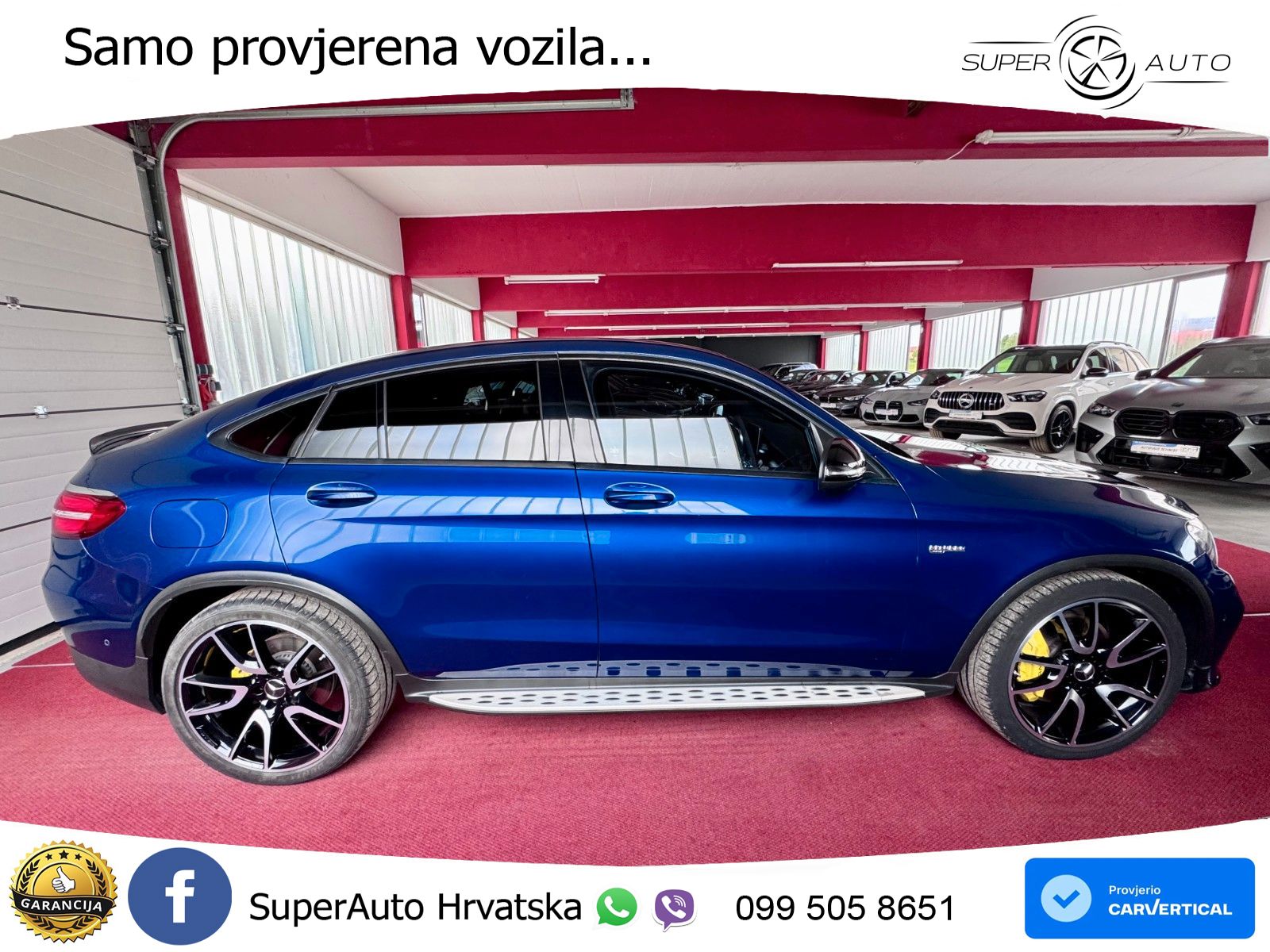 Mercedes GLC Coupe AMG 43 (367 KS) 4MATIC G-TRONIC ZRAČNI+ACC+4xGR SJED+360