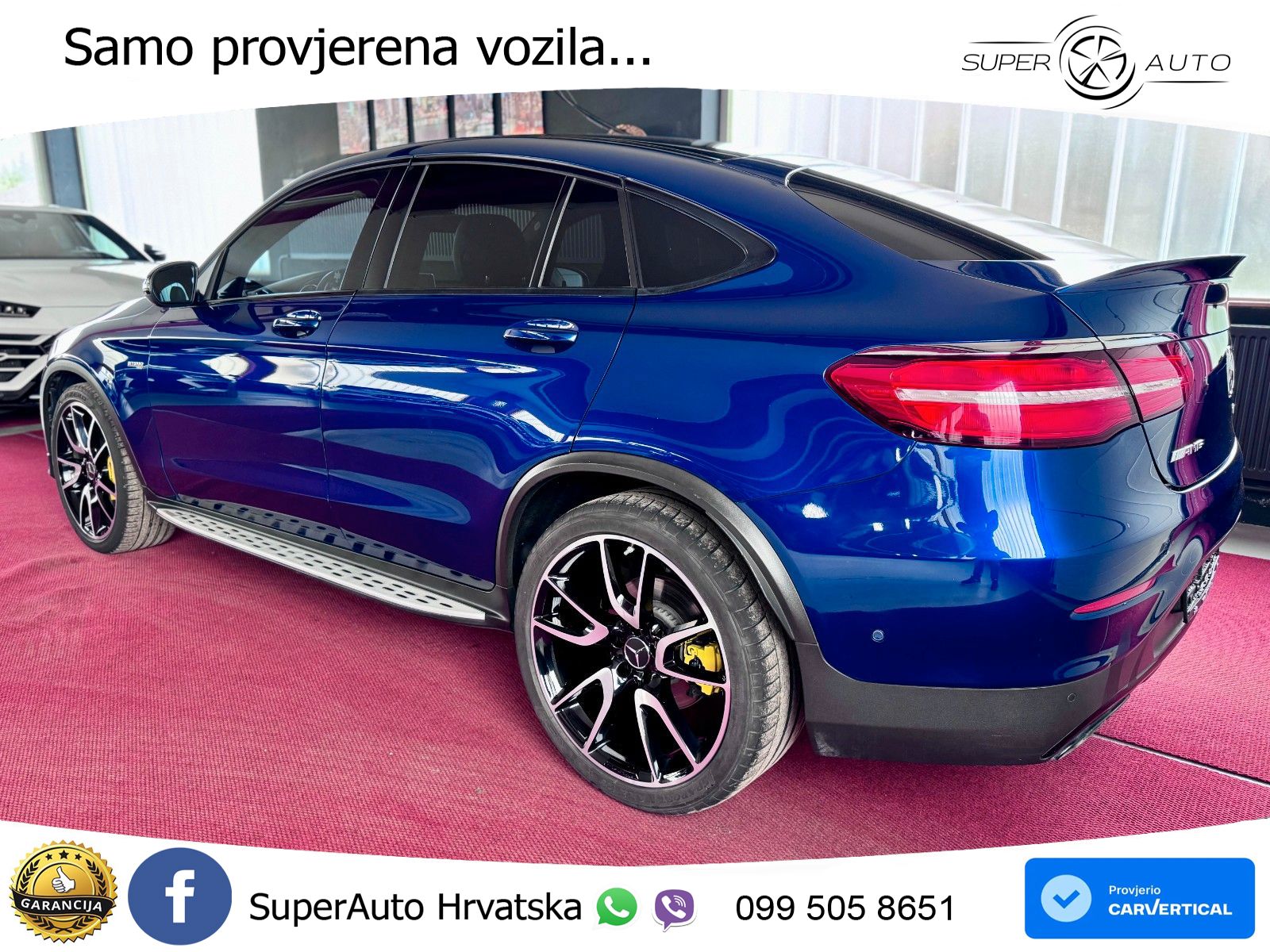Mercedes GLC Coupe AMG 43 (367 KS) 4MATIC G-TRONIC ZRAČNI+ACC+4xGR SJED+360