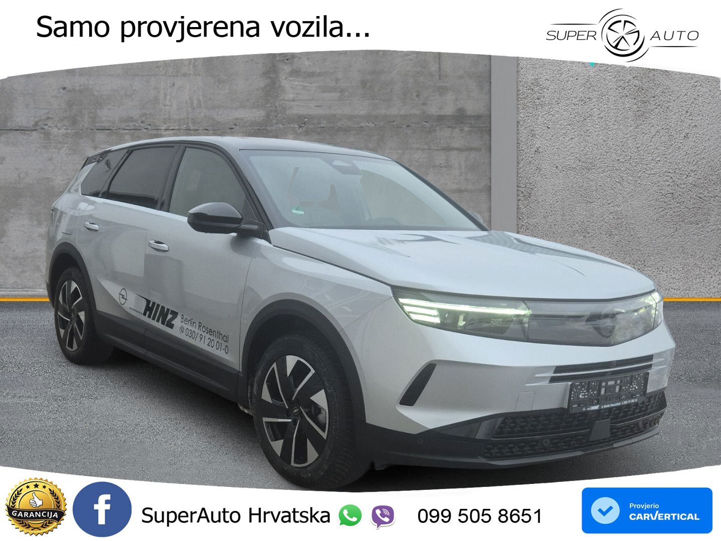 Opel Grandland 1.2 Turbo (136 KS)  e-DCT GS LED+GR SJED+ACC