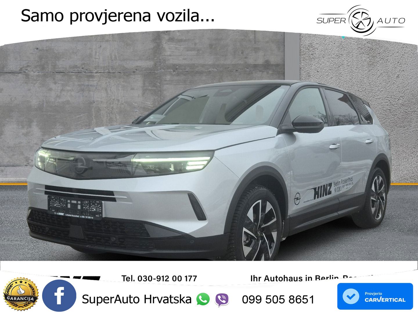 Opel Grandland 1.2 Turbo (136 KS)  e-DCT GS LED+GR SJED+ACC