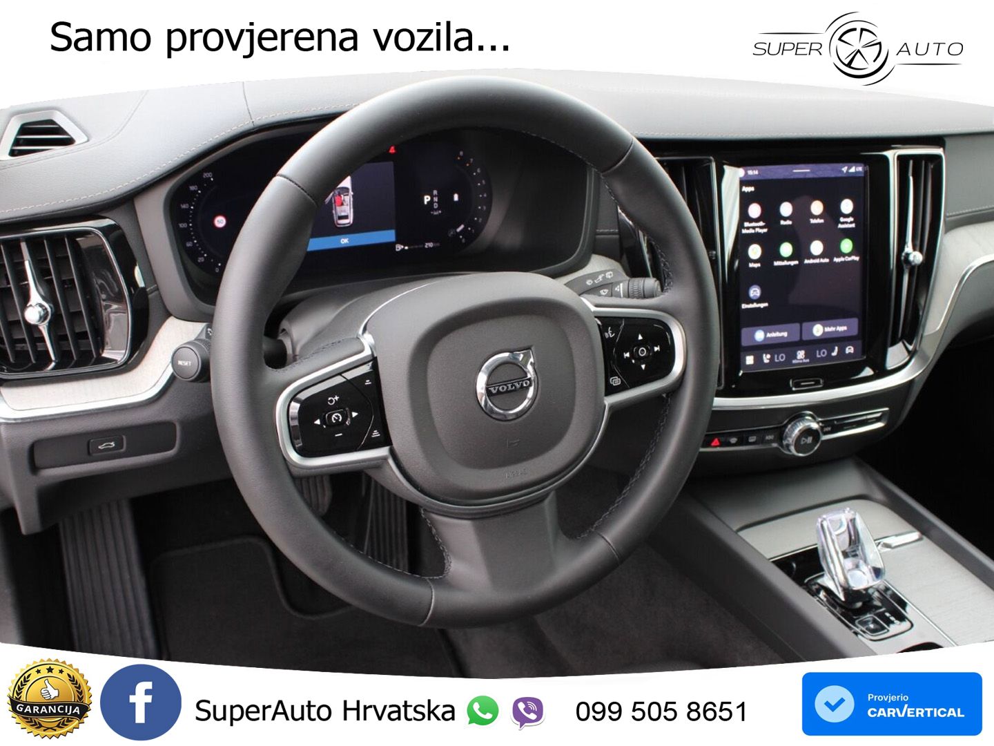 Volvo V60 2.0 B4 Benzin DCT LED+GR SJED+ACC