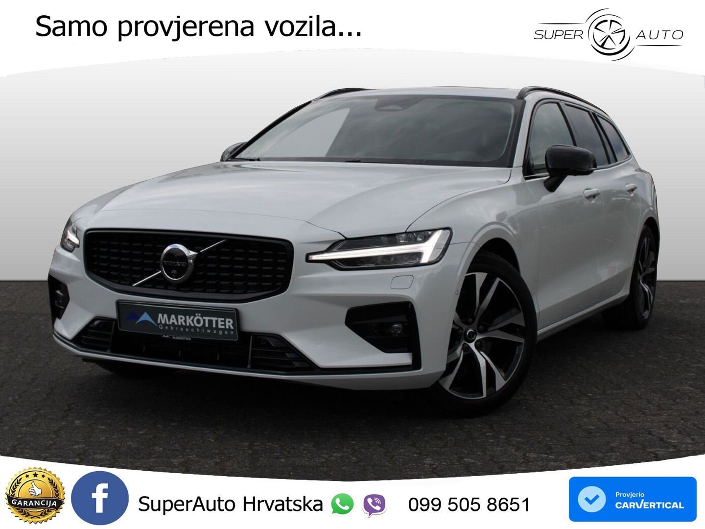 Volvo V60 2.0 B4 Benzin DCT LED+GR SJED+ACC