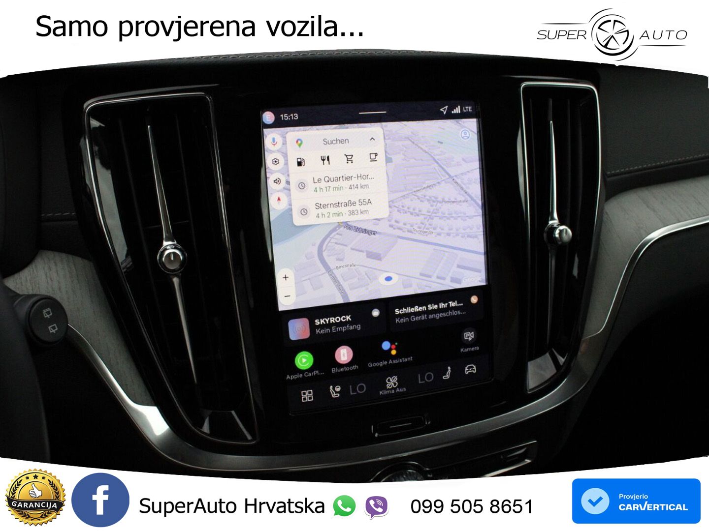 Volvo V60 2.0 B4 Benzin DCT LED+GR SJED+ACC
