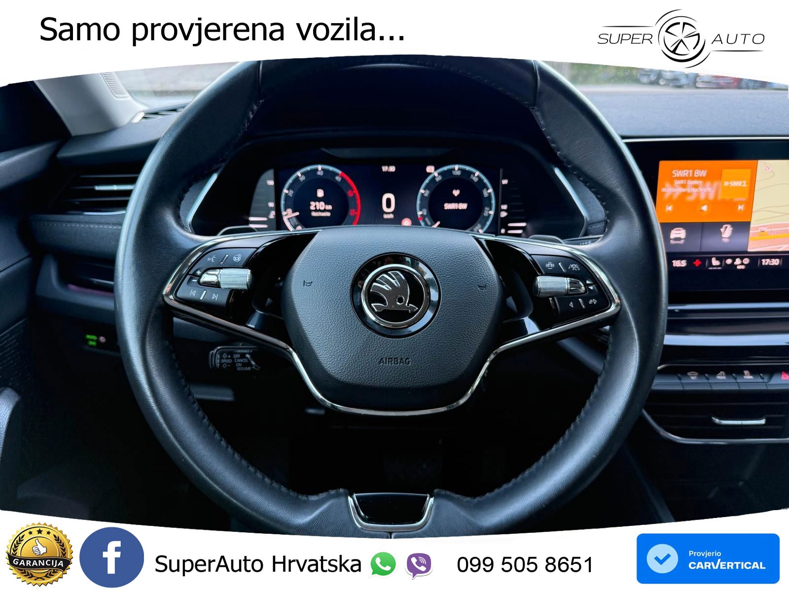 Škoda Octavia Combi 2.0 TDI (150 KS) 4x4 DSG LED+GR SJED+ACC