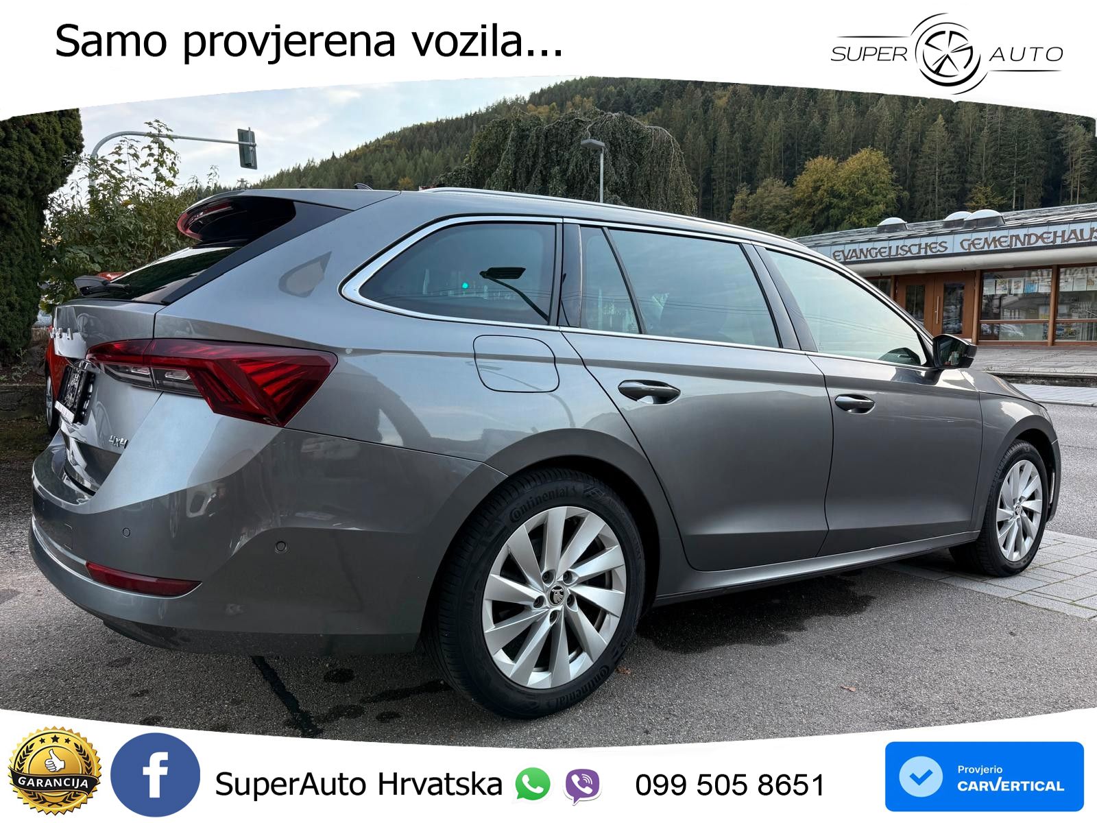 Škoda Octavia Combi 2.0 TDI (150 KS) 4x4 DSG LED+GR SJED+ACC