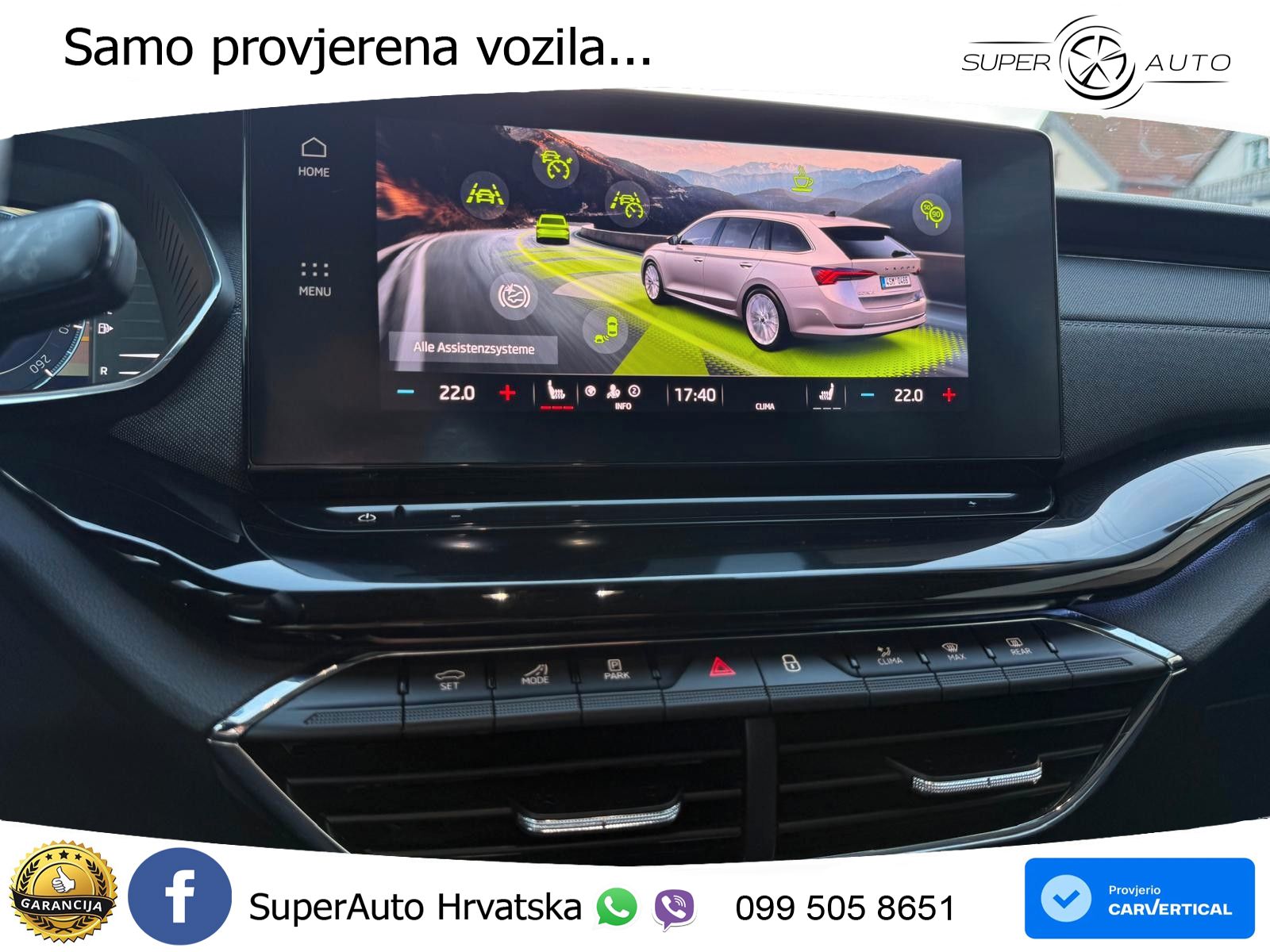 Škoda Octavia Combi 2.0 TDI (150 KS) 4x4 DSG LED+GR SJED+ACC