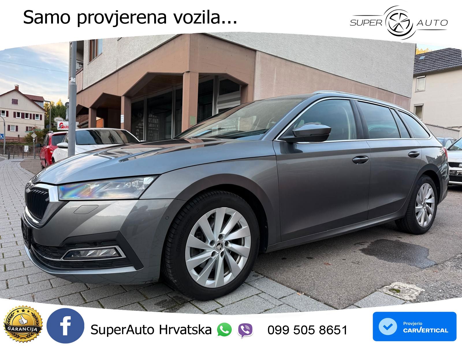 Škoda Octavia Combi 2.0 TDI (150 KS) 4x4 DSG LED+GR SJED+ACC