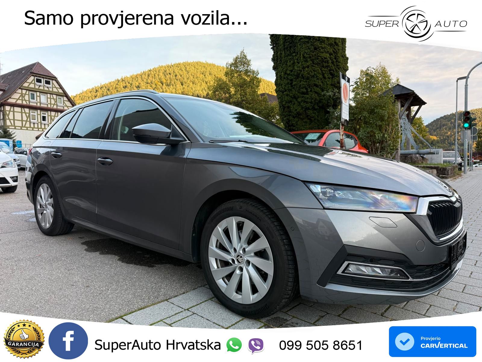 Škoda Octavia Combi 2.0 TDI (150 KS) 4x4 DSG LED+GR SJED+ACC