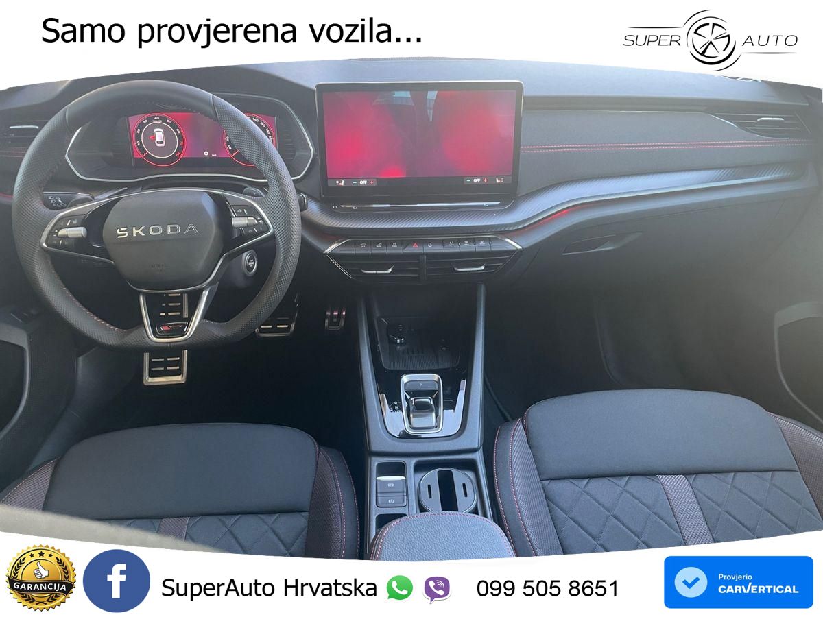 Škoda Octavia Combi RS 2.0 TSI (265 KS) DSG MATRIX+GR SJED+KAM