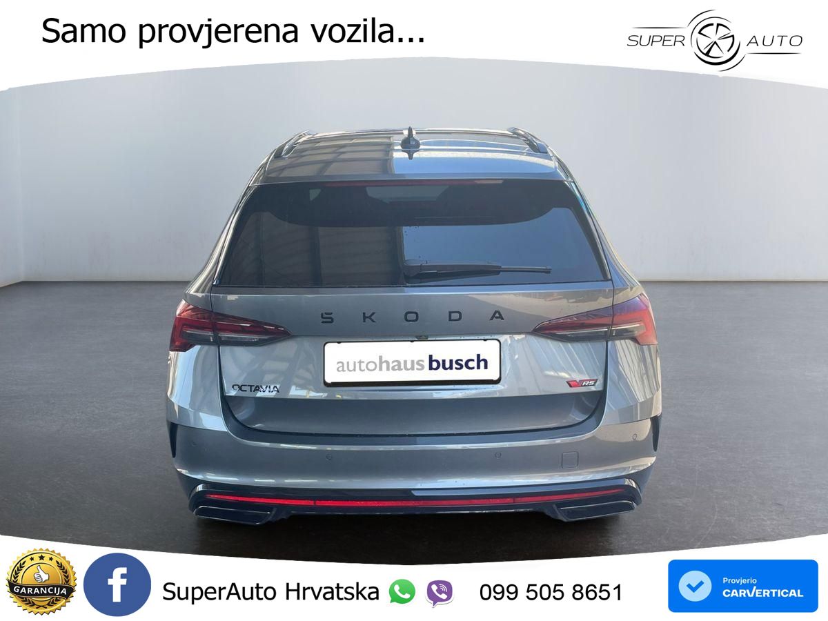 Škoda Octavia Combi RS 2.0 TSI (265 KS) DSG MATRIX+GR SJED+KAM