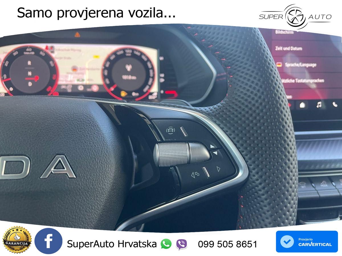 Škoda Octavia Combi RS 2.0 TSI (265 KS) DSG MATRIX+GR SJED+KAM