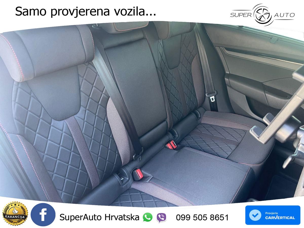 Škoda Octavia Combi RS 2.0 TSI (265 KS) DSG MATRIX+GR SJED+KAM