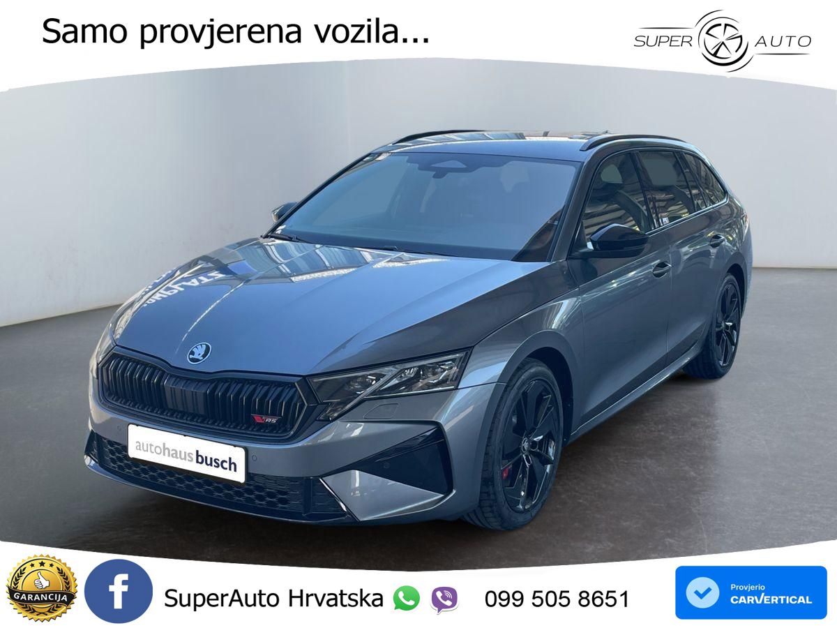 Škoda Octavia Combi RS 2.0 TSI (265 KS) DSG MATRIX+GR SJED+KAM
