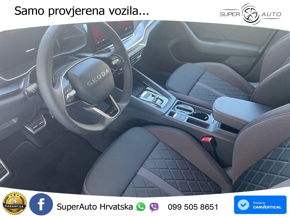 Škoda Octavia Combi RS 2.0 TSI (265 KS) DSG MATRIX+GR SJED+KAM