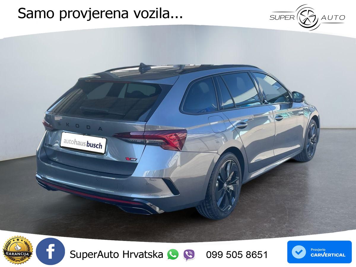 Škoda Octavia Combi RS 2.0 TSI (265 KS) DSG MATRIX+GR SJED+KAM