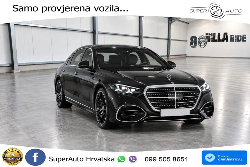 Mercedes S 580 V8 (537 KS) EQ Boost 4MATIC 9G-TRONIC