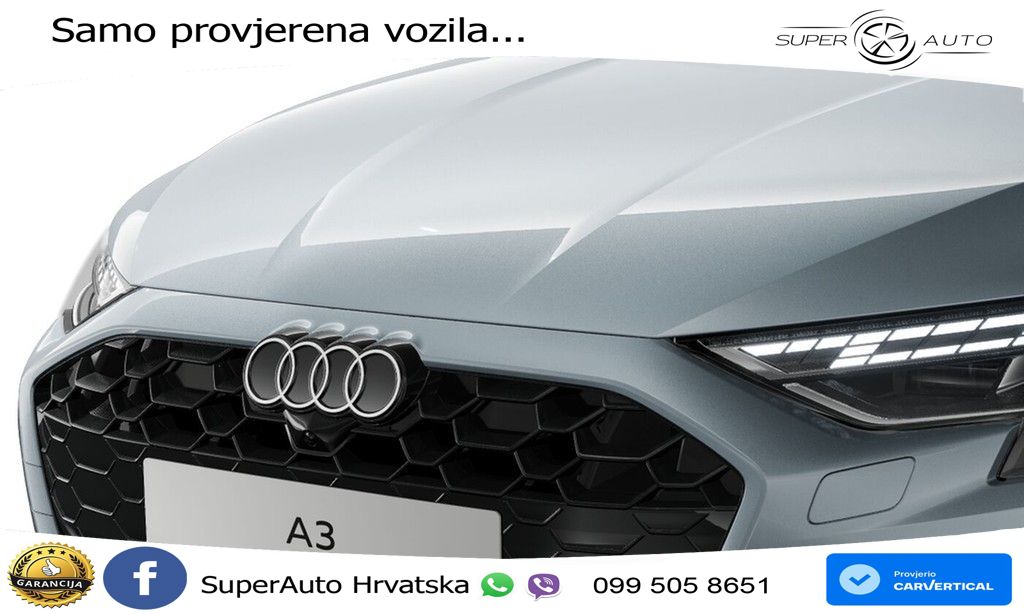 Audi A3 40 TFSIe (204 KS) S tronic advanced LED+GR SJED+ACC