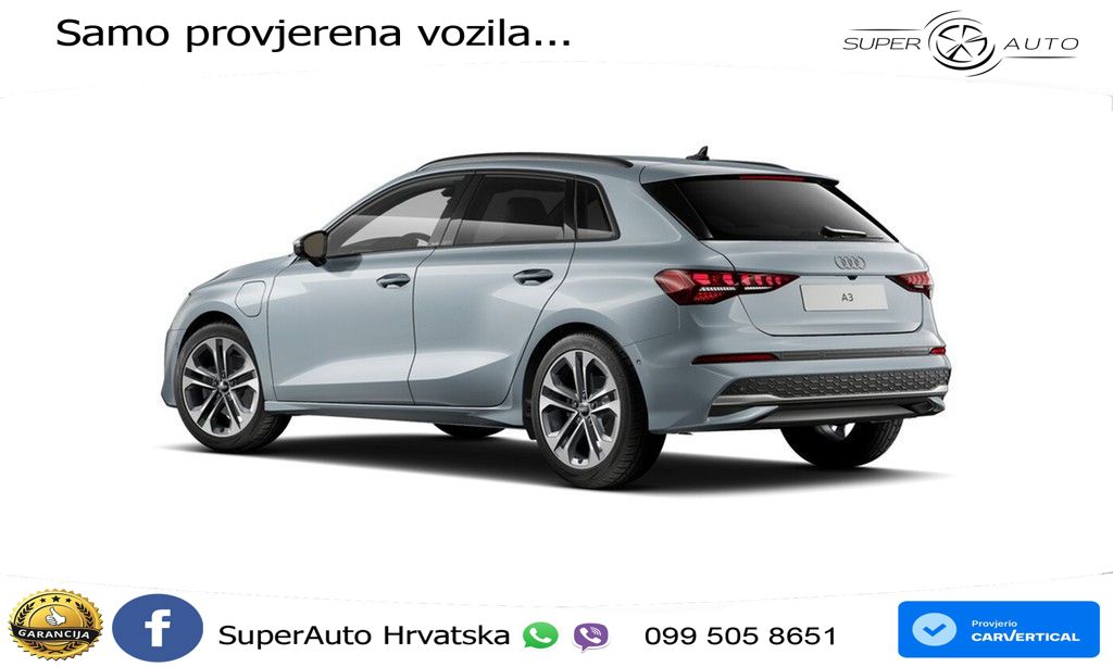 Audi A3 40 TFSIe (204 KS) S tronic advanced LED+GR SJED+ACC