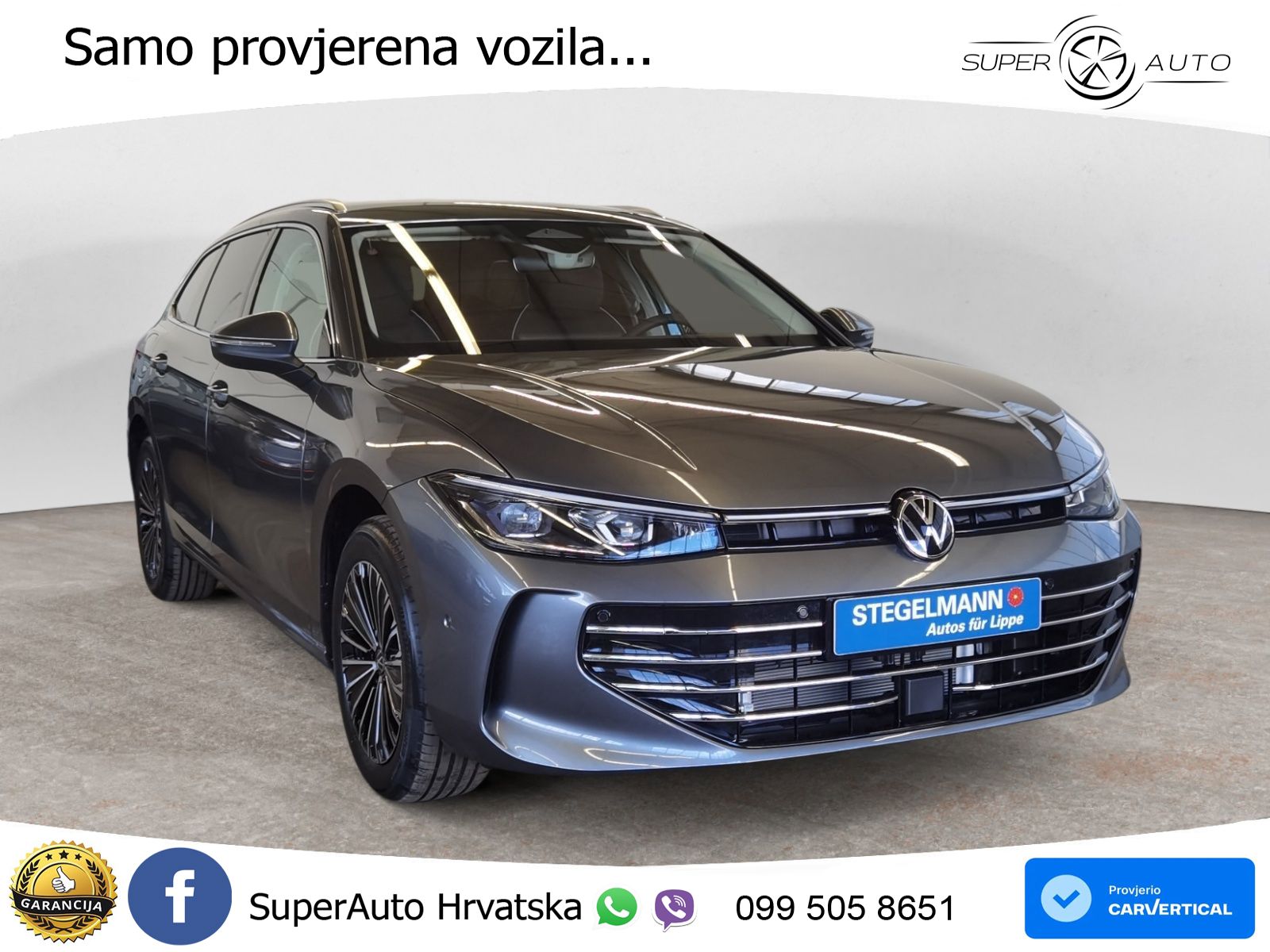 Volkswagen Passat Variant 1.5 TSI (204 KS) eHybrid DSG Elegance LED+GR SJED+ACC