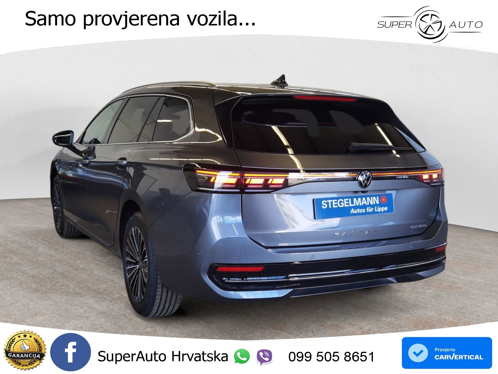 Volkswagen Passat Variant 1.5 TSI (204 KS) eHybrid DSG Elegance LED+GR SJED+ACC