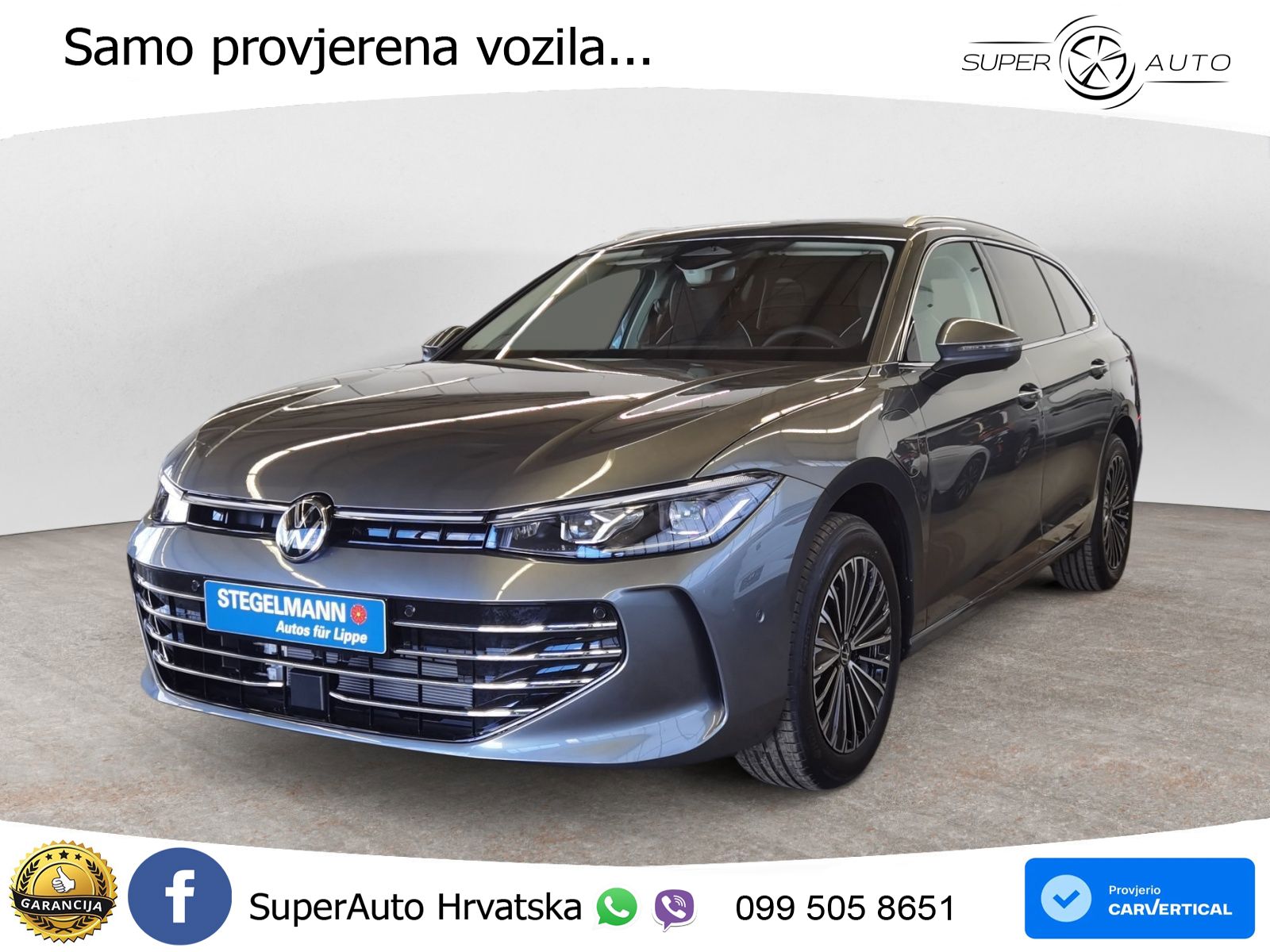Volkswagen Passat Variant 1.5 TSI (204 KS) eHybrid DSG Elegance LED+GR SJED+ACC
