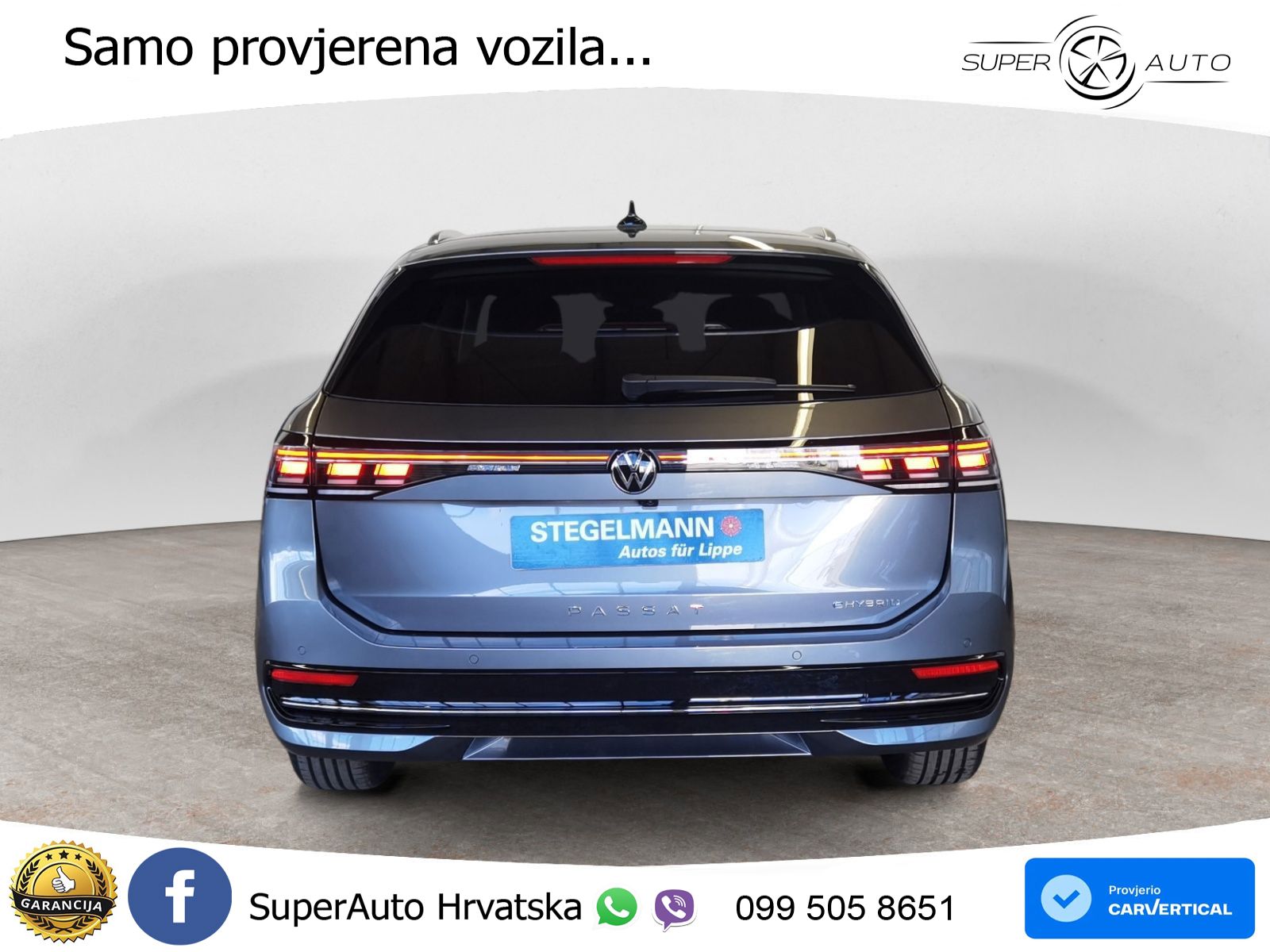 Volkswagen Passat Variant 1.5 TSI (204 KS) eHybrid DSG Elegance LED+GR SJED+ACC