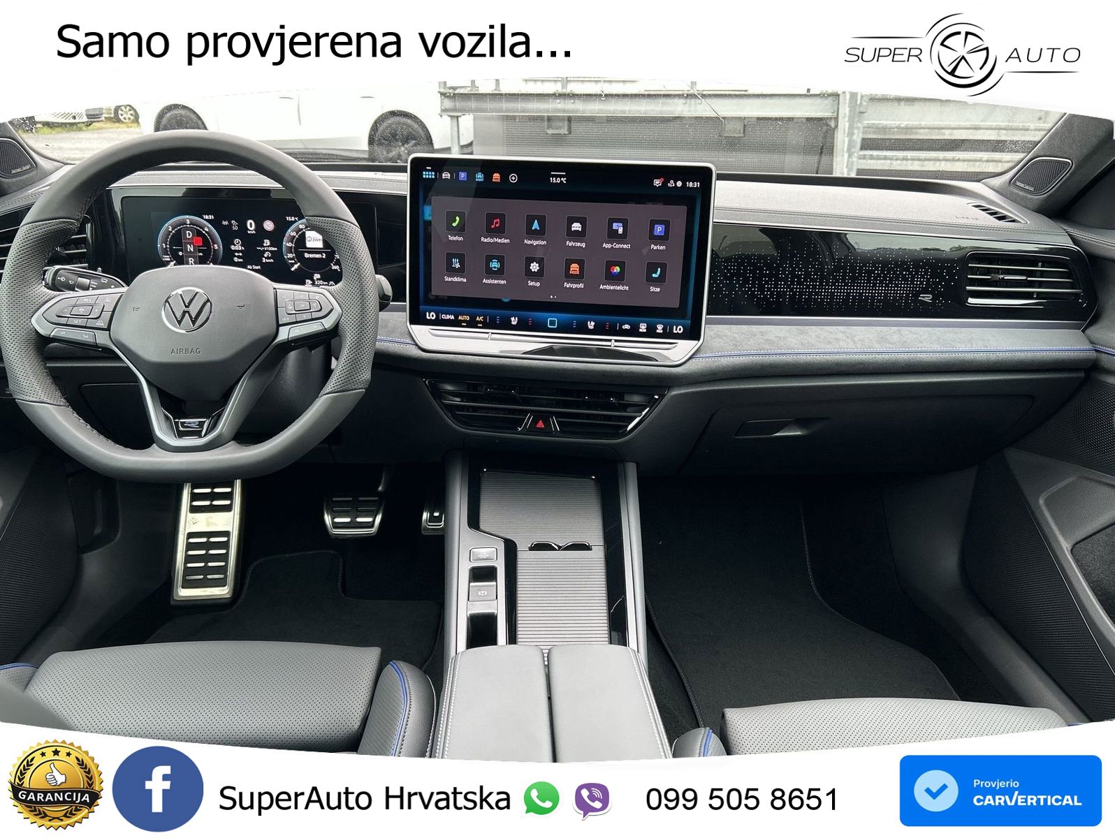 Volkswagen Passat Variant 2.0 TDI (193 KS) 4MOTION DSG R-Line LED+GR SJED+ACC