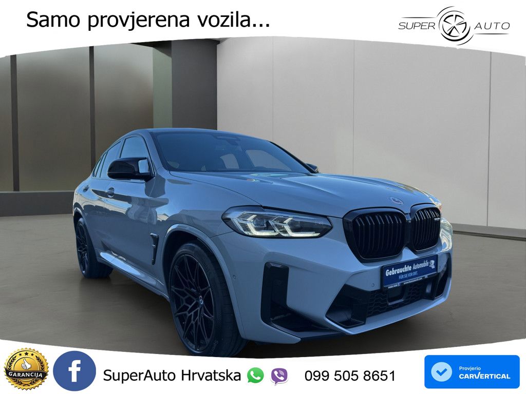 BMW X4 M Competition 3.0 (510 KS) xDrive Steptronic LED+GR SJED+ACC