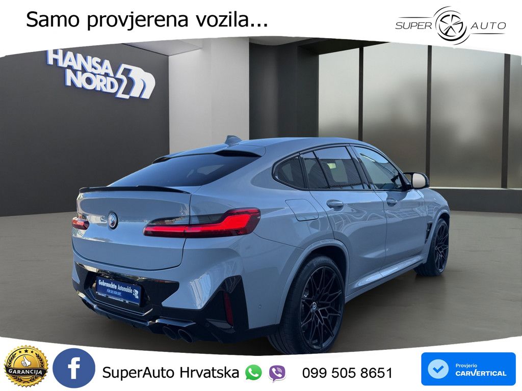 BMW X4 M Competition 3.0 (510 KS) xDrive Steptronic LED+GR SJED+ACC