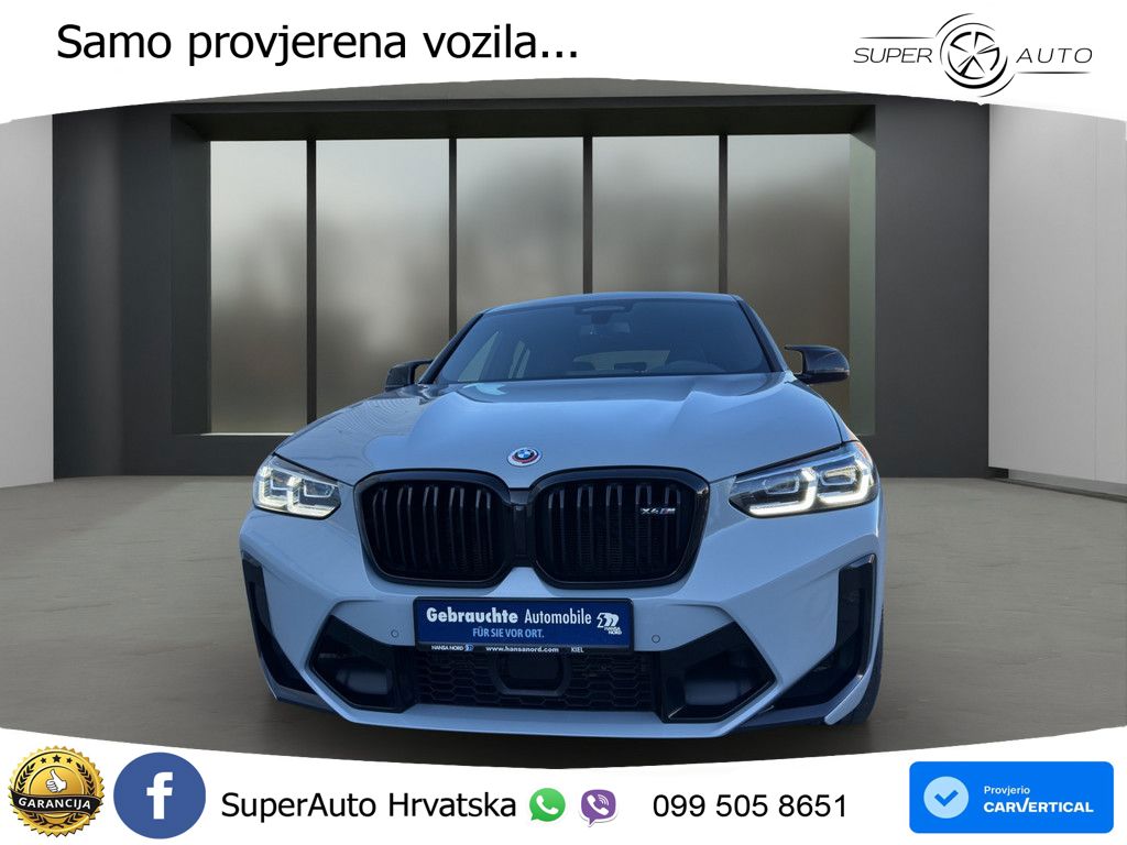 BMW X4 M Competition 3.0 (510 KS) xDrive Steptronic LED+GR SJED+ACC