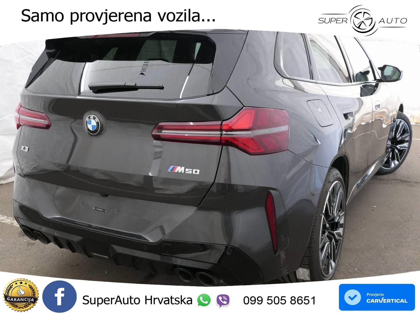 BMW X3 M50 xDrive Steptronic ACC+GR SJED+360+PANO