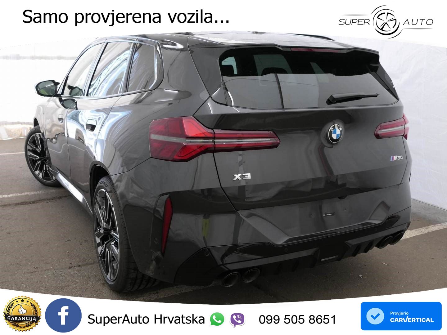BMW X3 M50 xDrive Steptronic ACC+GR SJED+360+PANO