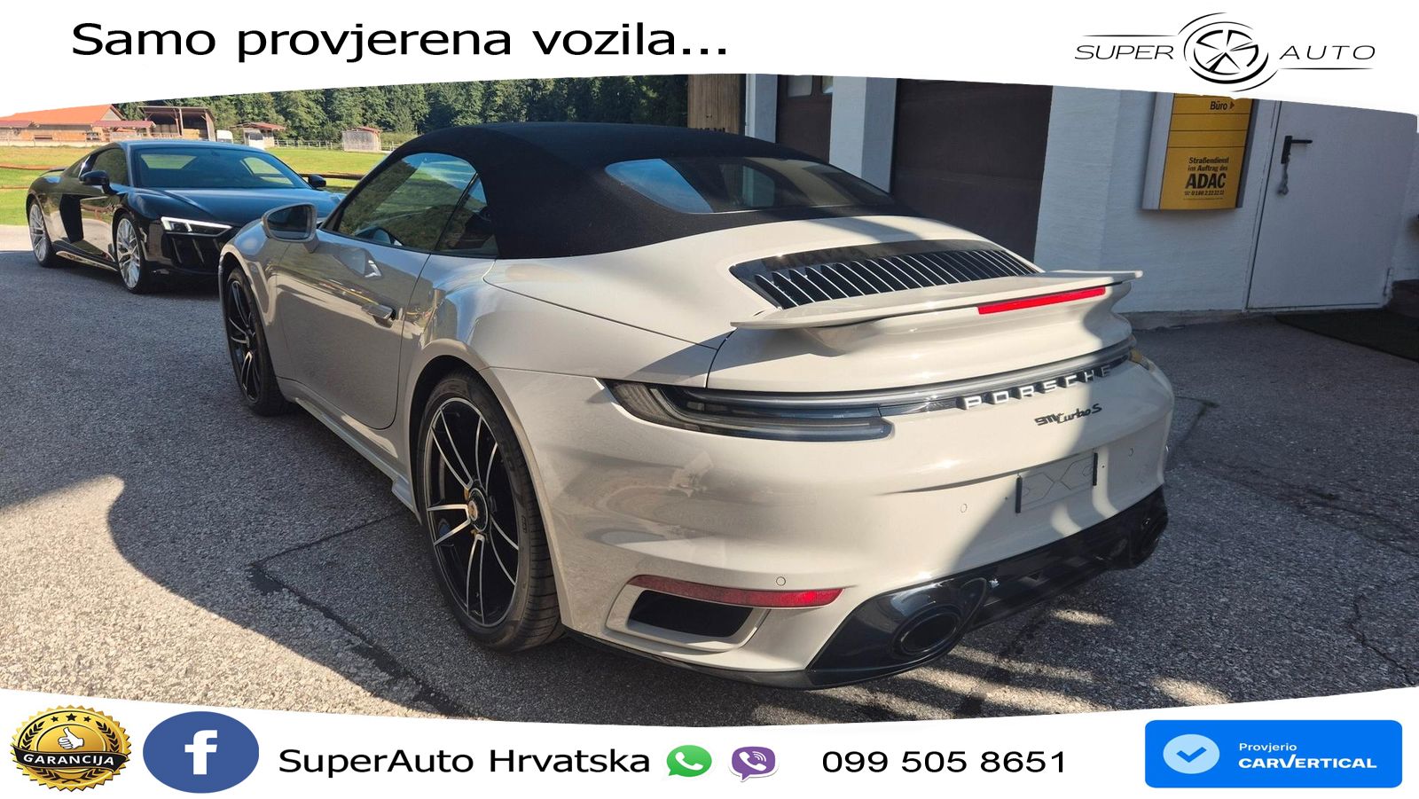 Porsche 911 Turbo S Cabriolet 3.8 (650 KS) PDK MATRIX+GR SJED+KAM