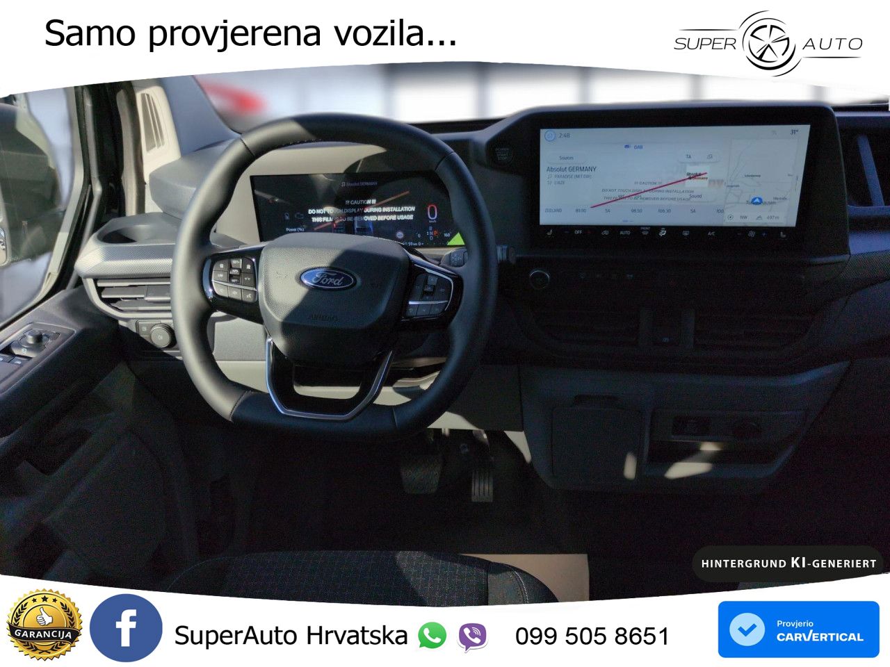 Ford Transit Custom 340 L2 Plug-in Hybrid FWD Trend 232 KS