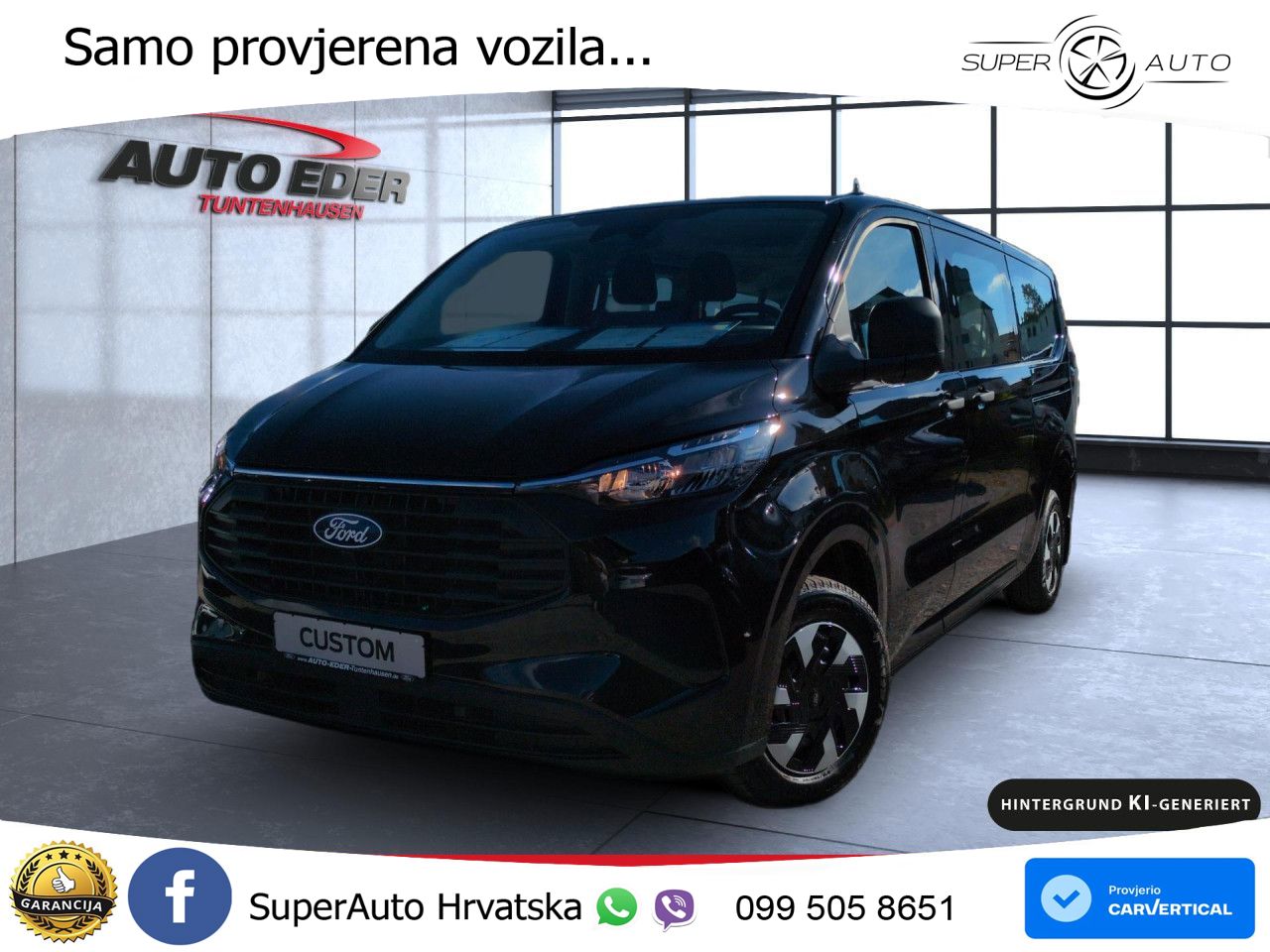 Ford Transit Custom 340 L2 Plug-in Hybrid FWD Trend 232 KS