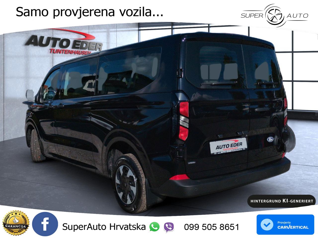 Ford Transit Custom 340 L2 Plug-in Hybrid FWD Trend 232 KS