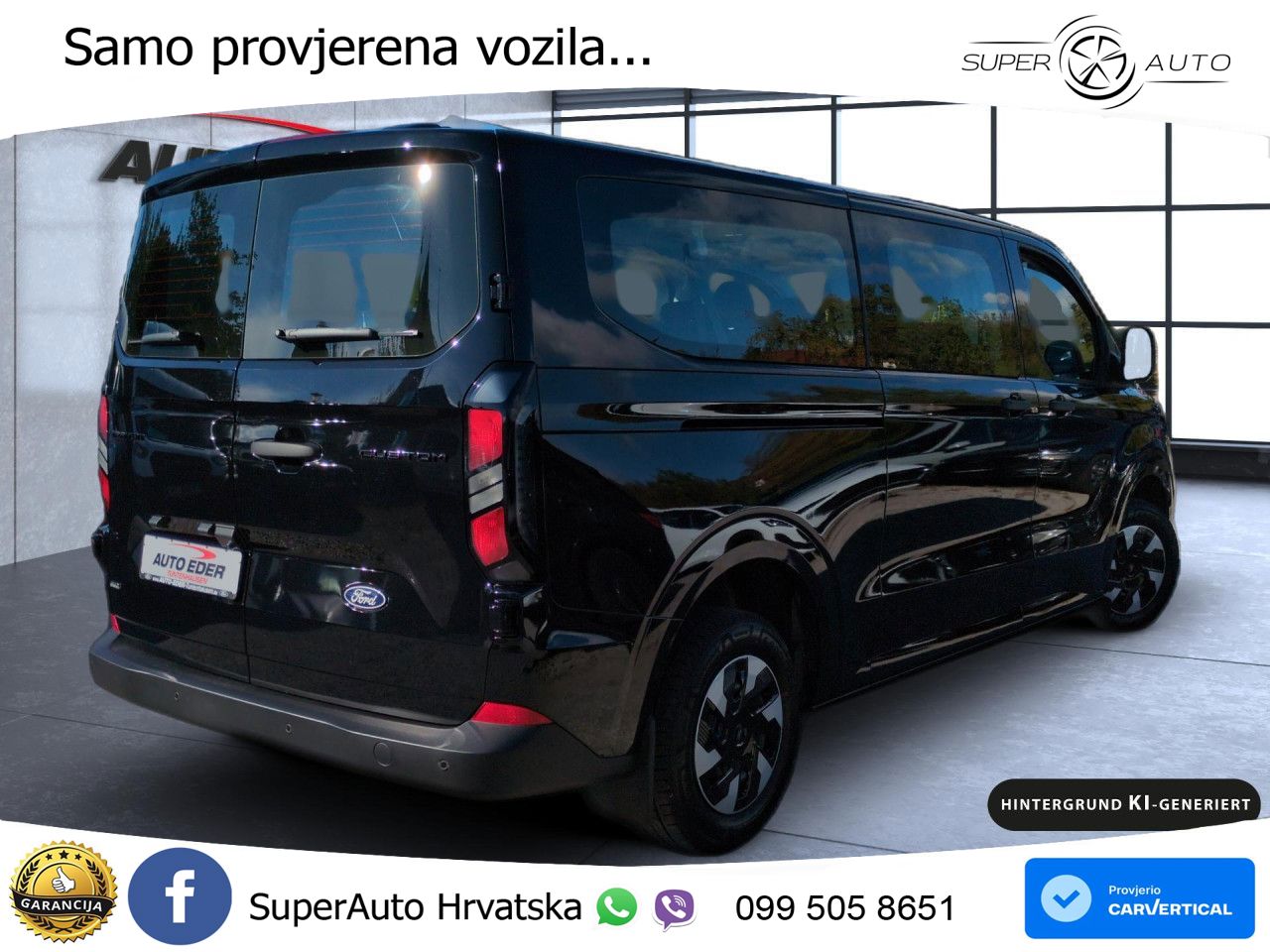 Ford Transit Custom 340 L2 Plug-in Hybrid FWD Trend 232 KS