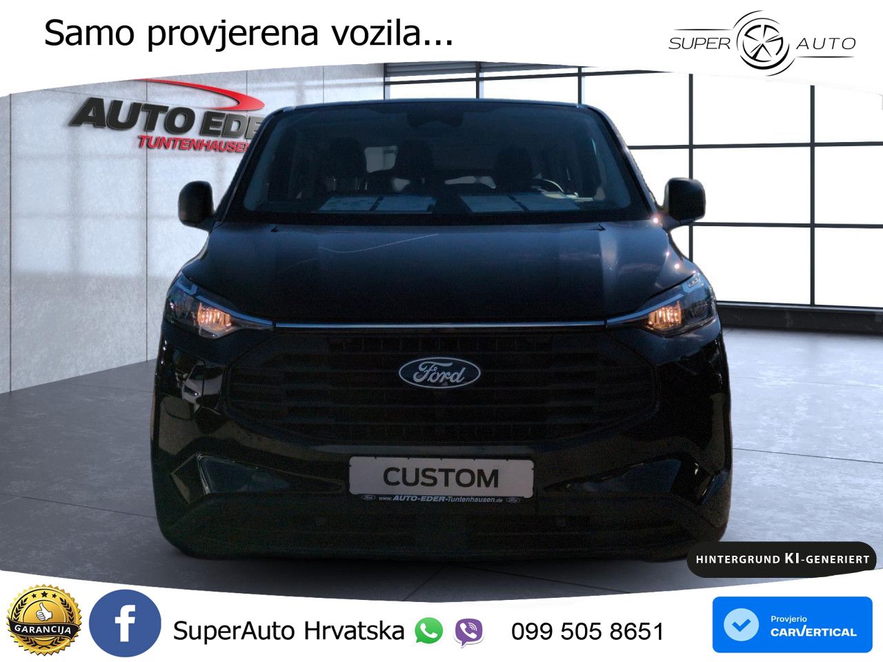 Ford Transit Custom 340 L2 Plug-in Hybrid FWD Trend 232 KS