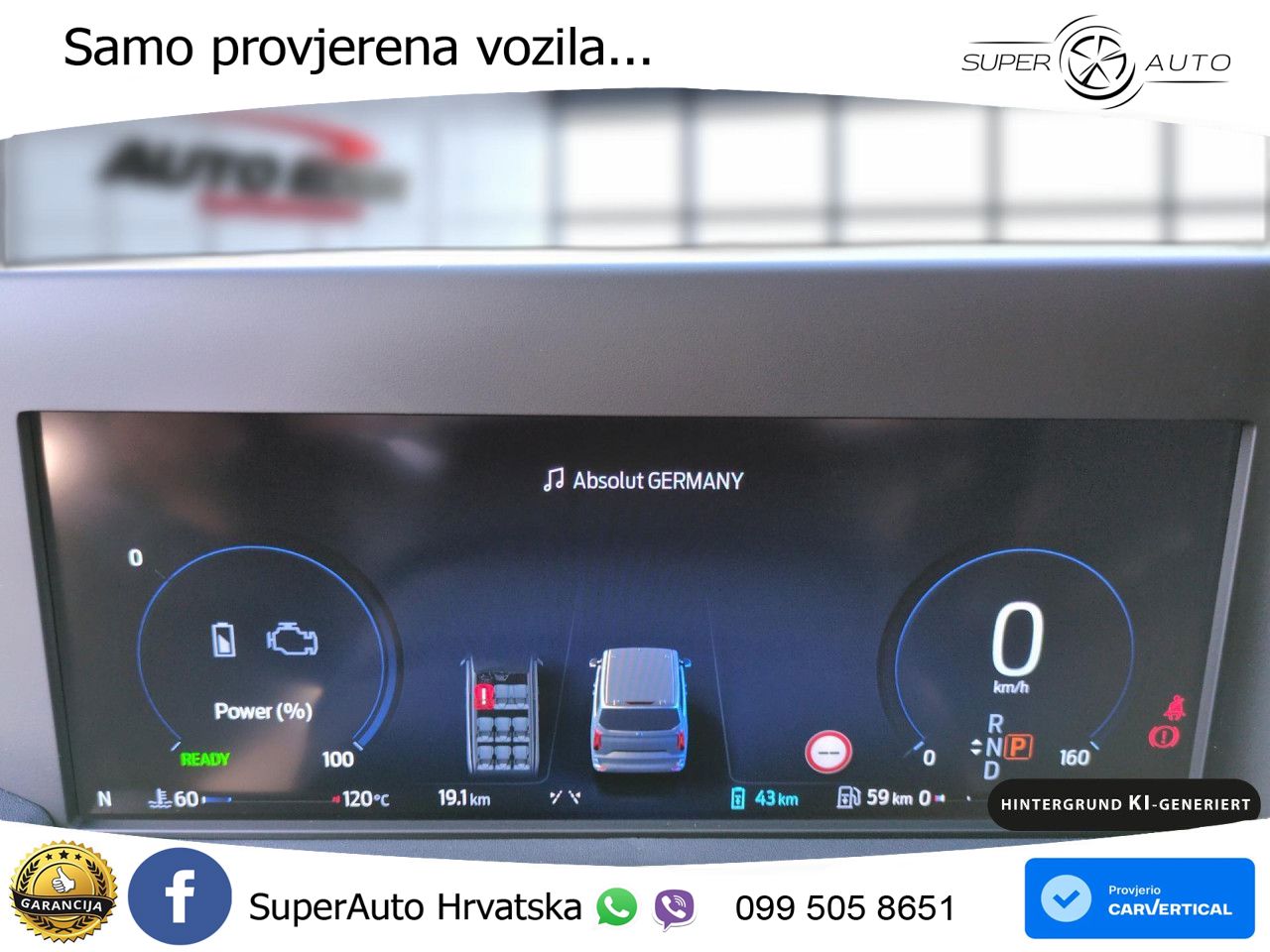 Ford Transit Custom 340 L2 Plug-in Hybrid FWD Trend 232 KS